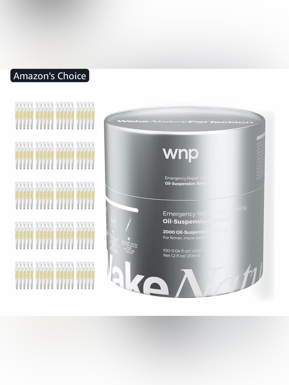 WNP collagen Serum Anti Aging,Oil-Suspension Serum 100pcs (120ml)